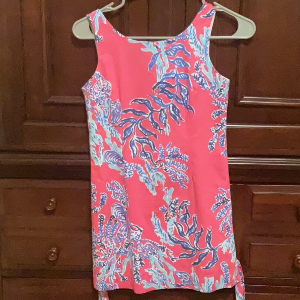 Lilly Pulitzer Kids Dress in Pink and Blue